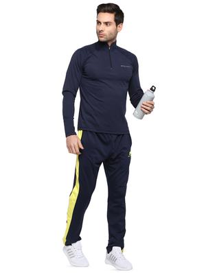 navy blue solid t-shirt - 16883167 - Standard Image - 4