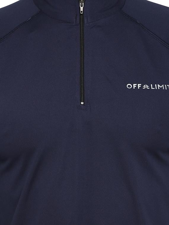 navy blue solid t-shirt - 16883167 - Zoom Image - 5