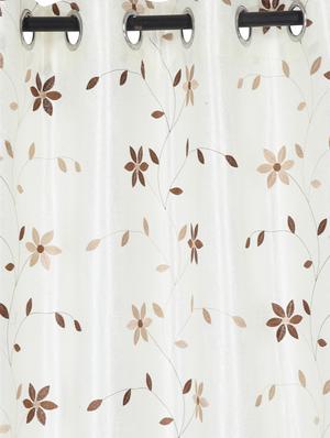 kniting embroidery polyester door curtains set of 2 - 16883610 - Standard Image - 3