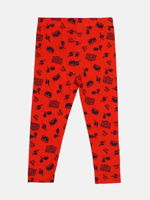 red cotton legging - 16883880 - Standard Image - 1