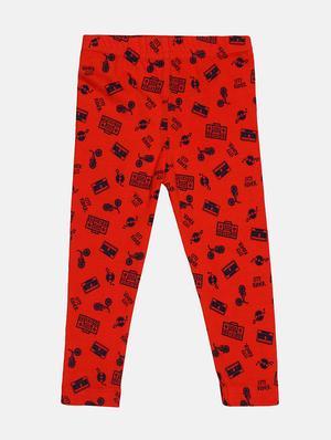 red cotton legging - 16883880 - Standard Image - 2