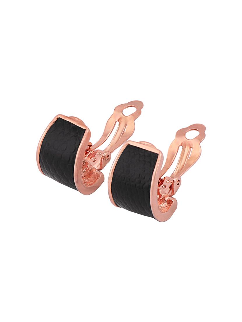black metal studs earring - 16884156 - Zoom Image - 2