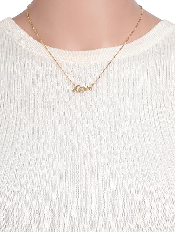 gold chain pendant - 16884195 - Zoom Image - 4
