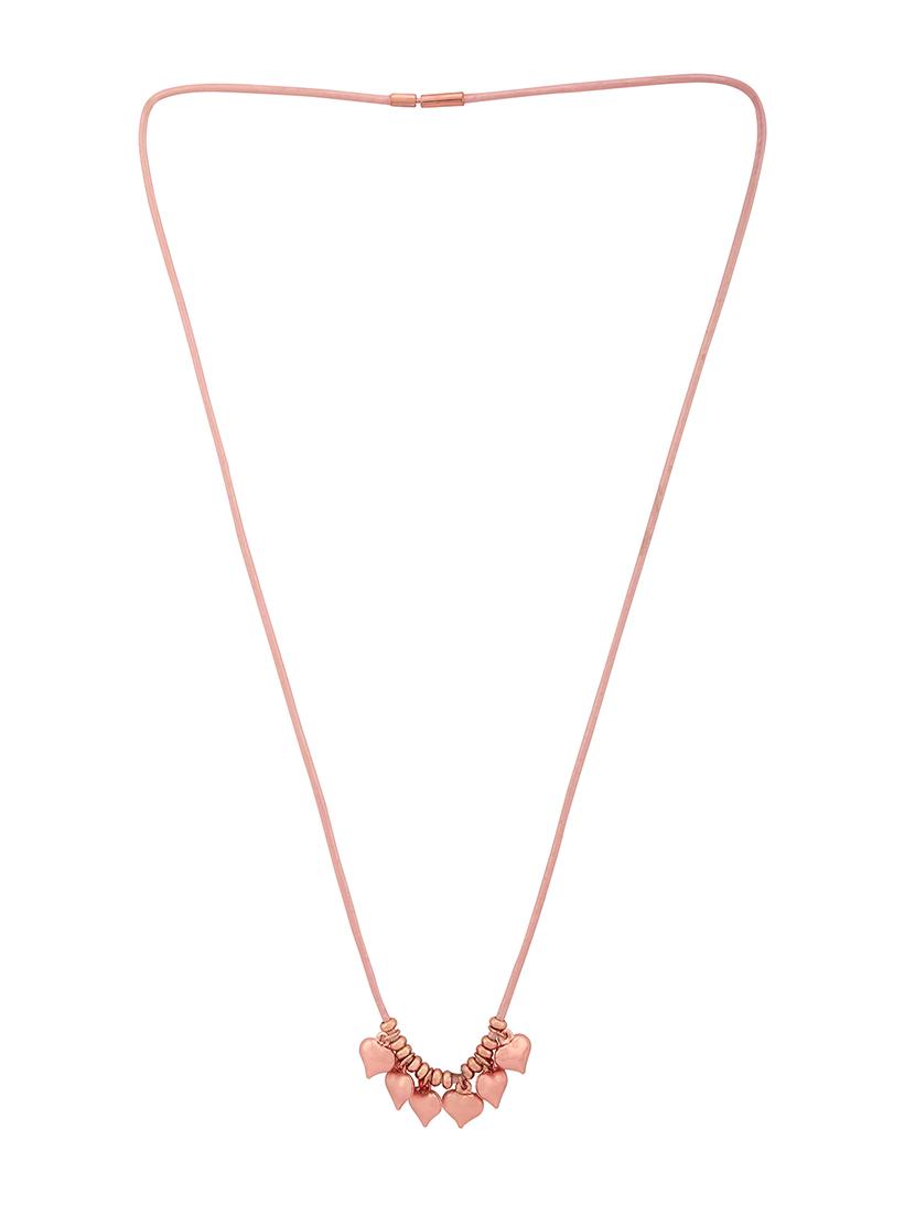 gold metal chain necklace - 16884217 - Zoom Image - 2