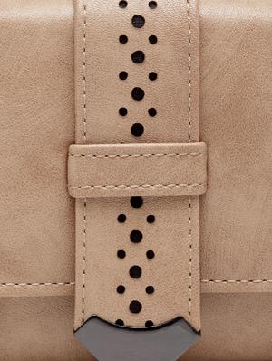 beige leatherette (pu wallet - 16884375 - Standard Image - 4