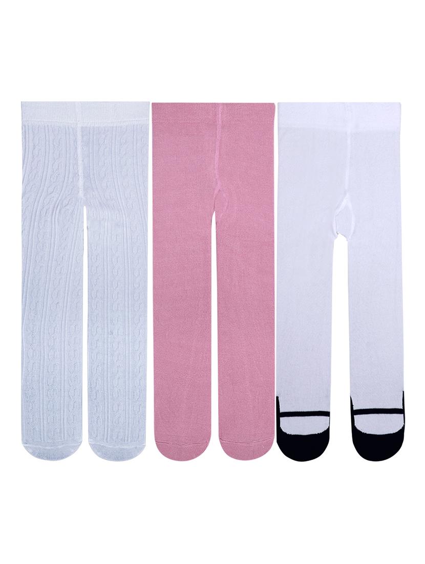 set of 3 cotton blend legging - 16884462 - Zoom Image - 1