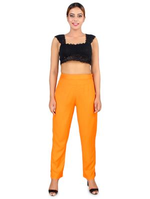 high rise flat front trouser - 16884576 - Standard Image - 4