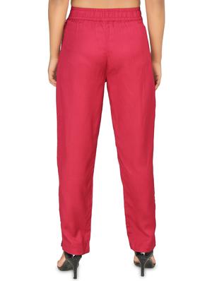high rise flat front trouser - 16884582 - Standard Image - 3