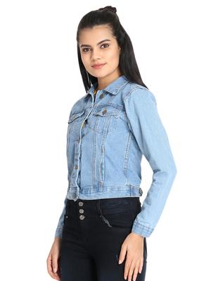 stone washed denim jacket - 16884772 - Standard Image - 2