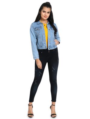 stone washed denim jacket - 16884772 - Standard Image - 4