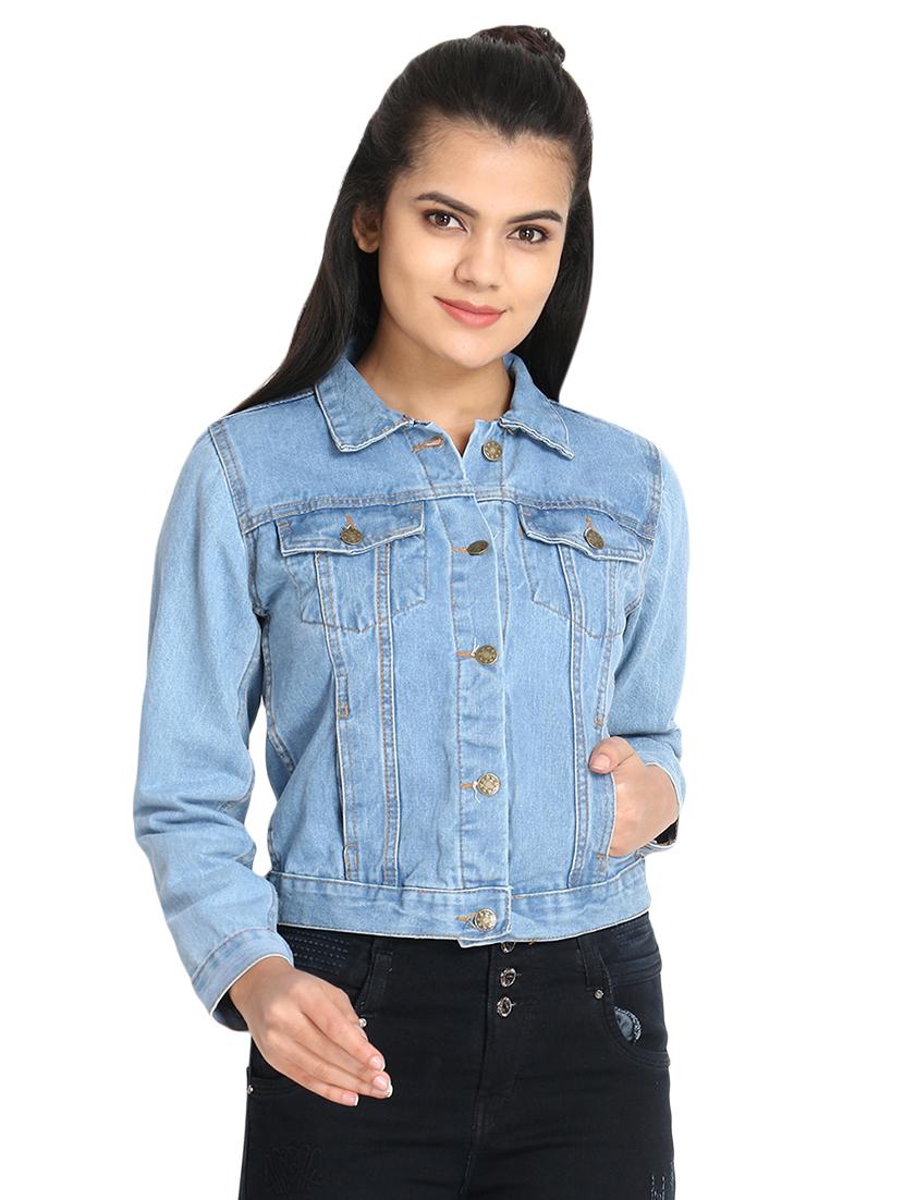 stone washed denim jacket - 16884772 - Zoom Image - 1