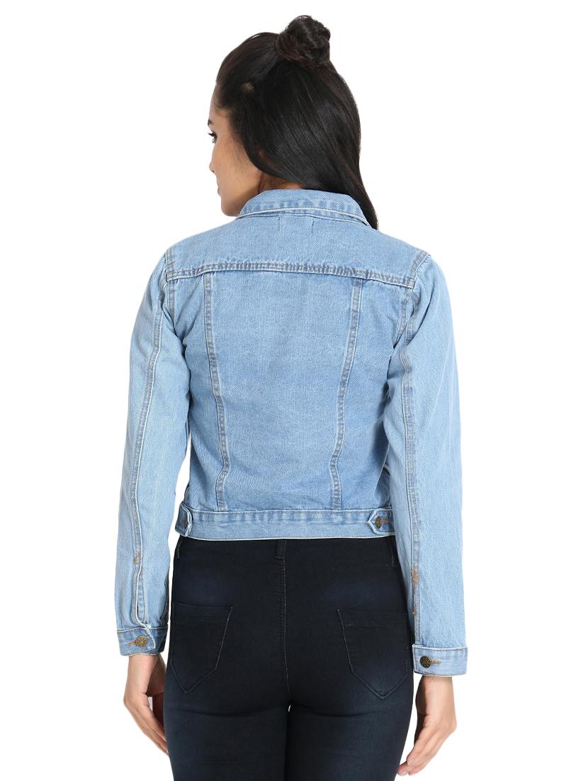 stone washed denim jacket - 16884772 - Zoom Image - 3