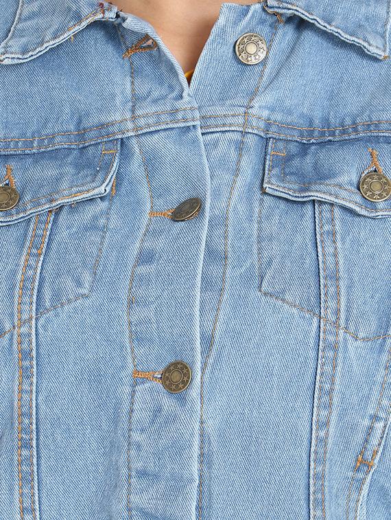 stone washed denim jacket - 16884772 - Zoom Image - 5