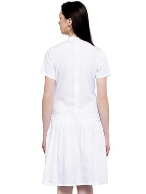 mock neck drop waist dress - 16884874 - Standard Image - 3