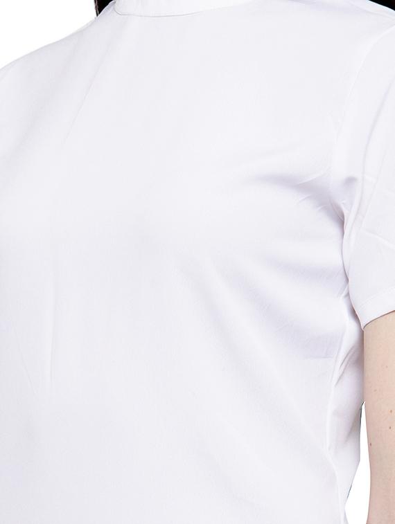 mock neck drop waist dress - 16884874 - Zoom Image - 5