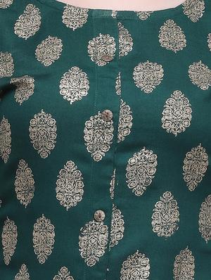 printed a-line kurta - 16884914 - Standard Image - 4