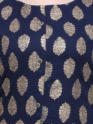 printed a-line kurta - 16884916 - Standard Image - 4