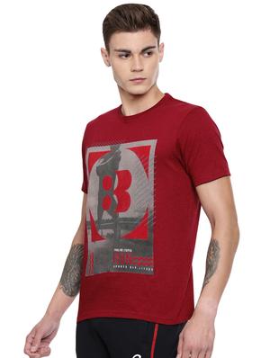 red printed t-shirt - 16886327 - Standard Image - 2