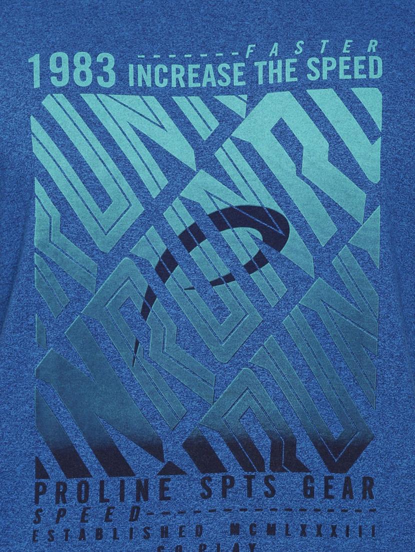 blue printed t-shirt - 16886328 - Zoom Image - 4