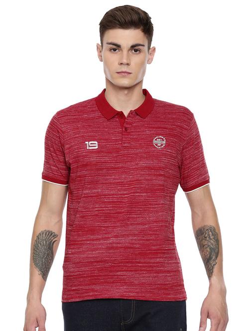 red collared t-shirt - 16886358 - Standard Image - 1