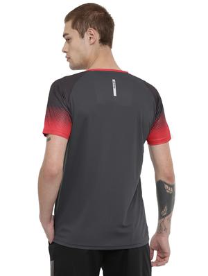 grey printed raglan t-shirt - 16886363 - Standard Image - 3