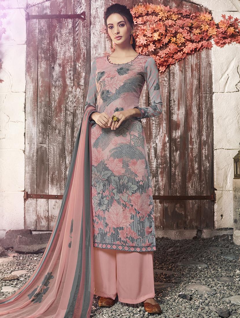 printed unstitched suit - 16886453 - Zoom Image - 1
