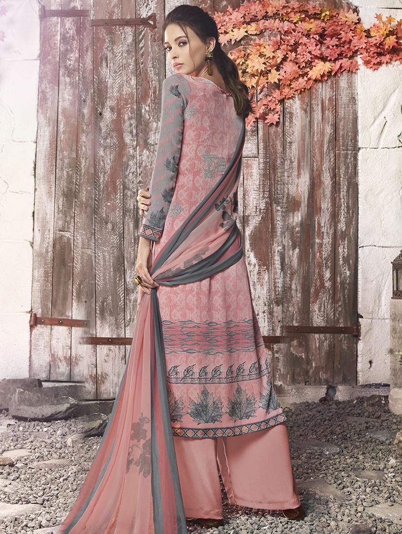printed unstitched suit - 16886453 - Zoom Image - 2