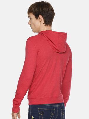 red solid sweatshirt - 16887090 - Standard Image - 3