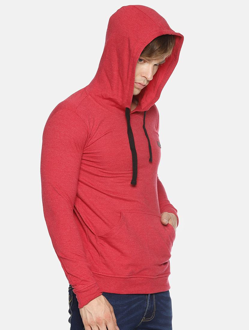 red solid sweatshirt - 16887090 - Zoom Image - 2