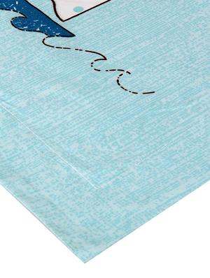 pure cotton double bedsheet with two matching pillow covers - 16887445 - Standard Image - 3