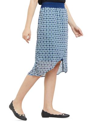 high rise printed tulip skirt - 16887460 - Standard Image - 2