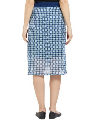 high rise printed tulip skirt - 16887460 - Standard Image - 3