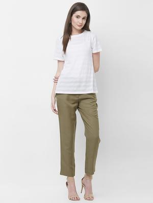 lace detail tee - 16887463 - Standard Image - 4