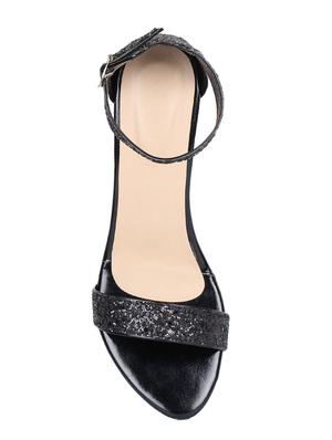 black ankle strap sandals - 16887647 - Standard Image - 4