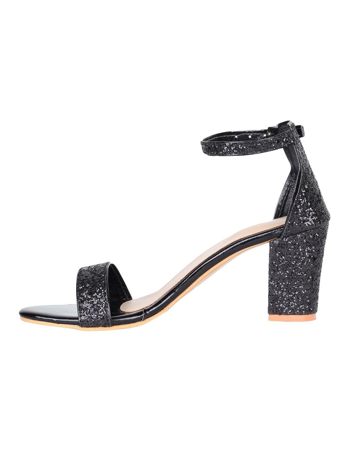 black ankle strap sandals - 16887647 - Zoom Image - 2