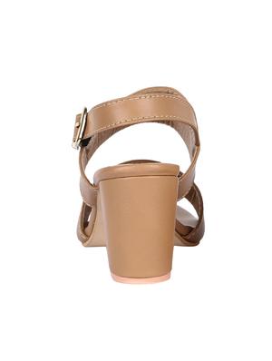 beige back strap sandals - 16887658 - Standard Image - 3