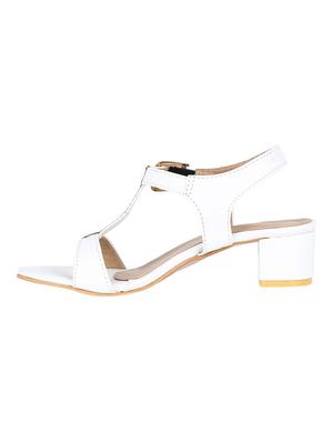 white back strap sandals - 16887662 - Standard Image - 2