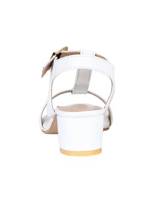 white back strap sandals - 16887662 - Standard Image - 3