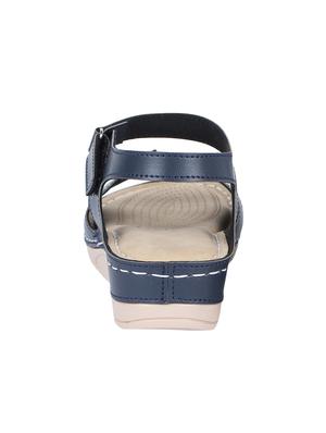 blue back strap sandals - 16887668 - Standard Image - 3