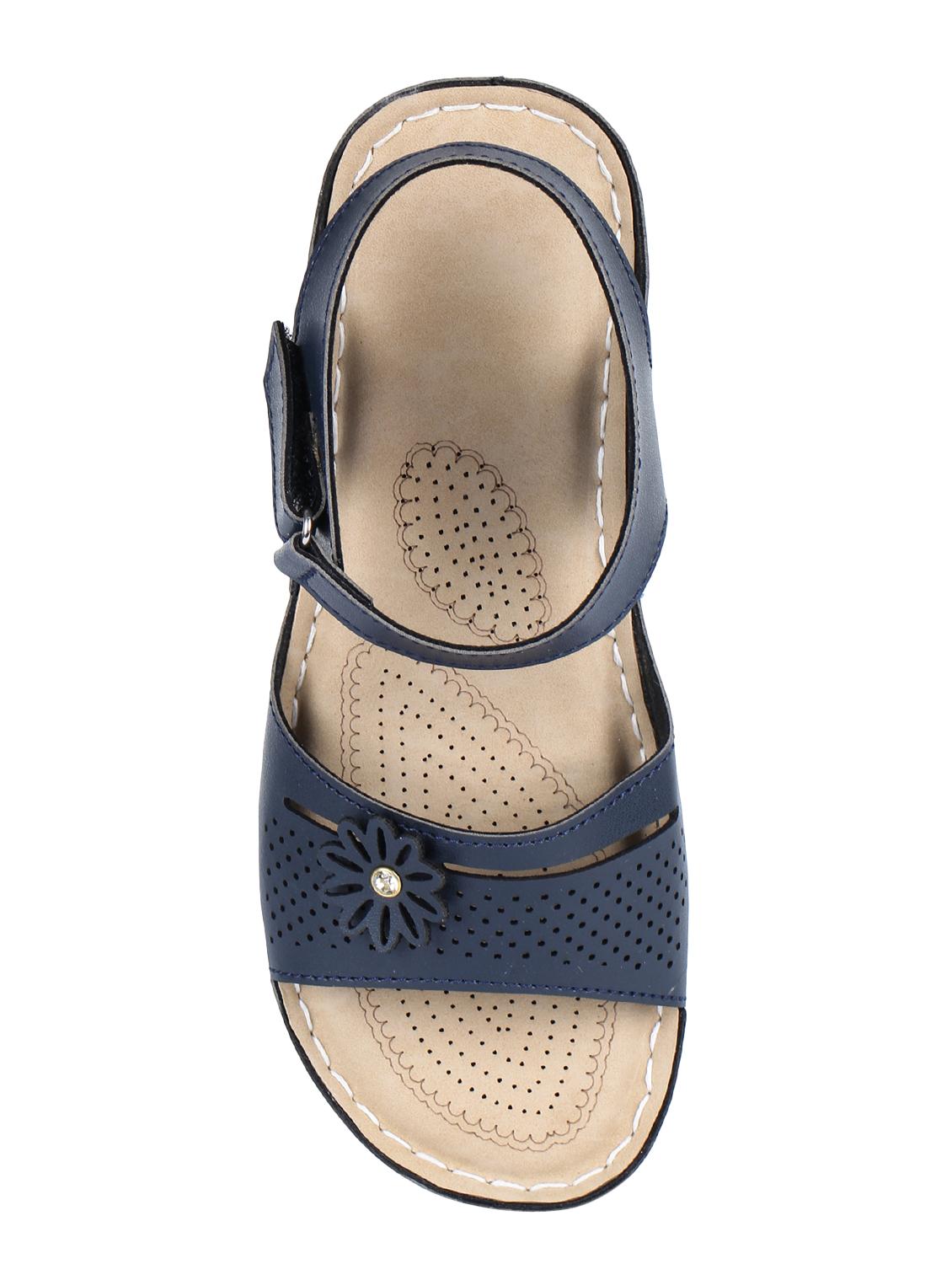 blue back strap sandals - 16887668 - Zoom Image - 4
