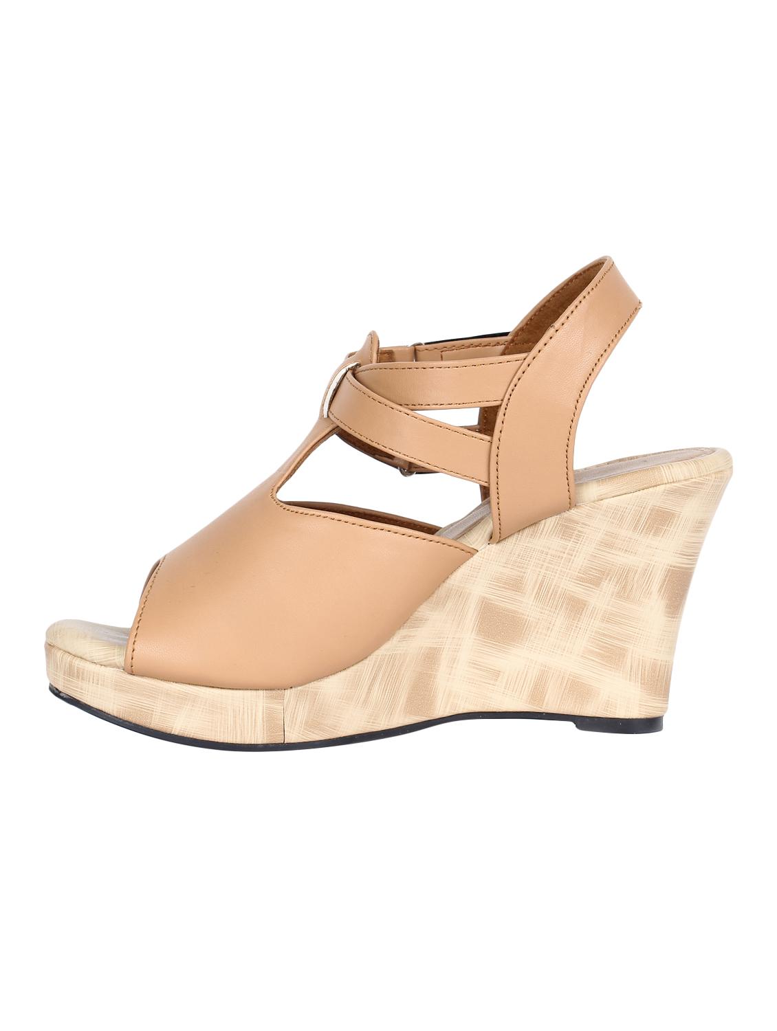 brown platforms wedges - 16887670 - Zoom Image - 2