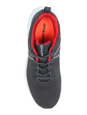 grey lace up sport shoes - 16888223 - Standard Image - 5