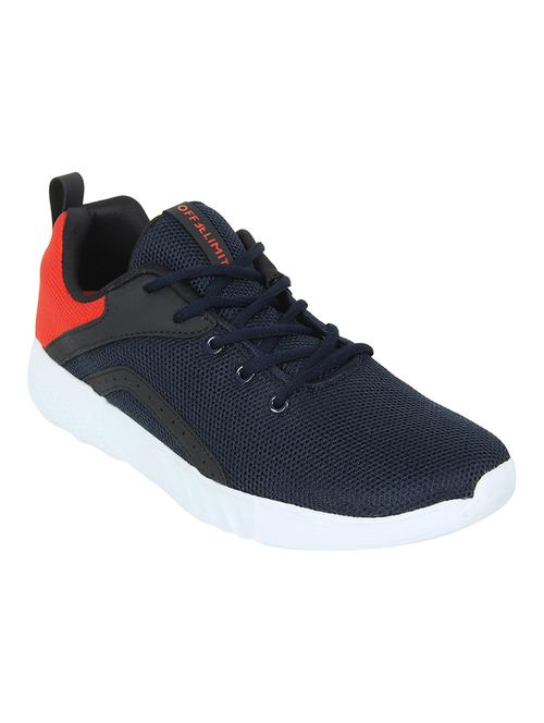 blue lace up sport shoes - 16888232 - Standard Image - 1