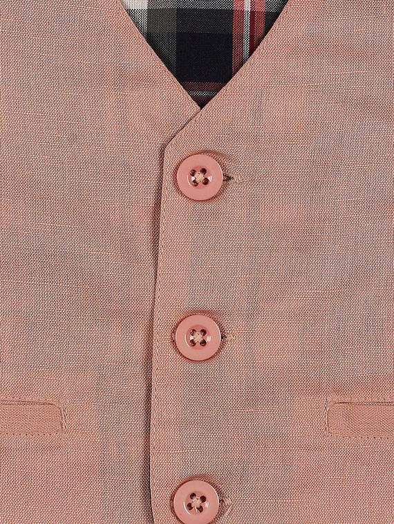 brown cotton waistcoats - 16888584 - Zoom Image - 3