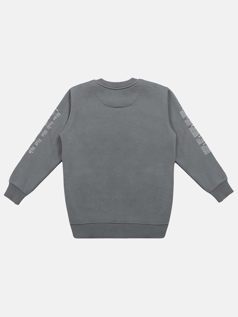 grey fleece sweatshirt - 16888764 - Zoom Image - 2