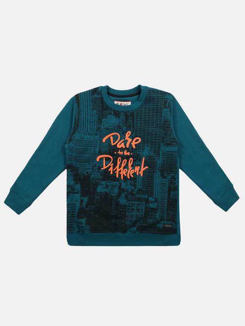 green fleece sweatshirt - 16888781 - Standard Image - 1