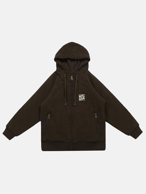 green fleece sweatshirt - 16888787 - Standard Image - 1