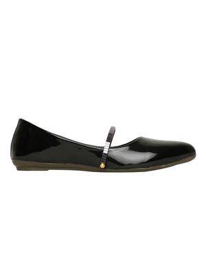 black slip on ballerinas - 16888862 - Standard Image - 2