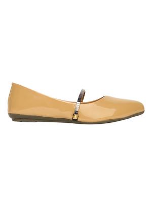 beige slip on ballerinas - 16888863 - Standard Image - 2
