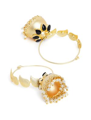 black brass hoop earring - 16889088 - Standard Image - 2